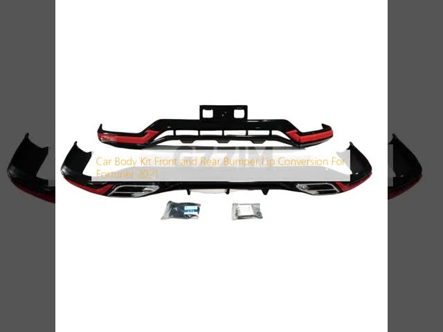 Kit de carroceria para para-choque dianteiro e traseiro para conversão para Fortuner 2021