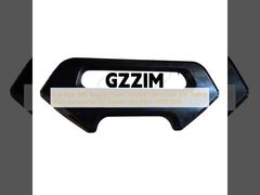 Tampa da placa da porta traseira ABS traseira do carro Acessórios automotivos de estilo de carro para Toyota Hilux Revo 2008-2015