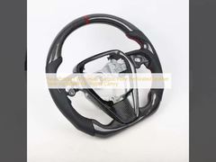Novo produto Volante de couro perforado de fibra de carbono para Toyota Camry