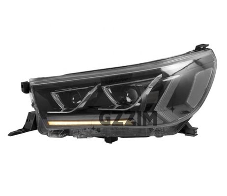 Modified LED Head Lamp for Car Light with Replacement ABS Plastic Auto Accessories For Hilux 20115-2019
