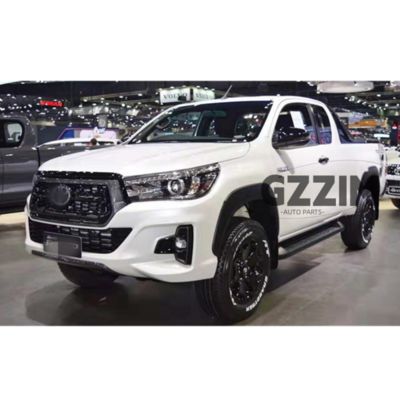 Plastic Black / White Car Fender Flare For Toyota Rocco Wheel Fender Flares