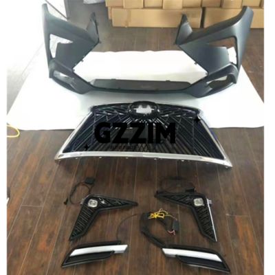 Toyota Vigo 2012 Plastic Front Bumper Grille Full Sets Bodykit Upgrade Parts To Lx Style