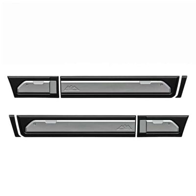 Side Door PP Matte Black Door Protection Molding Trim Panel 4Pcs for Suzuki Jimny JB74 JB64 2018-2024