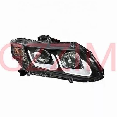 Lâmpada dianteira para Honda Civic 2012 2013 2014 2015 ABS Plástico Lâmpada dianteira LED