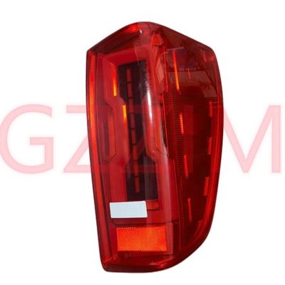 Lâmpada traseira de LED preto-vermelho para Mazda 2021 BT50