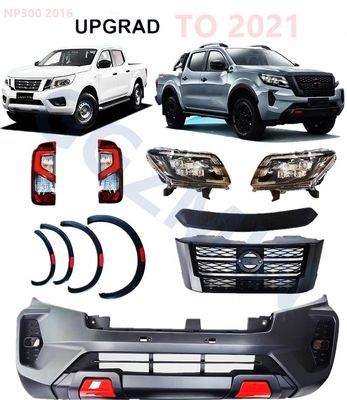 ISO9001 Nissan Frontier Wide Body Kit com pára-choque dianteiro para NAVARA NP300
