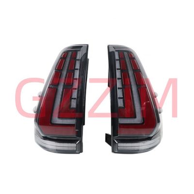 Prado 2003-2009 Car LED Tail Light Preto Amarelo Toyota LED Tail Light Tipo 1