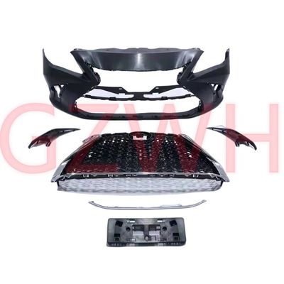 Plástico Toyota Corolla 2006-2013 Atualização para LX estilo facelift Grille Body Kit Preto