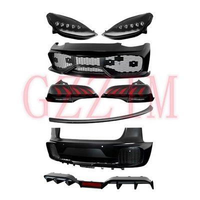Kit do corpo da Tesla Lata dianteira saia lateral traseira difusor spoiler farol farol traseiro cor personalizada