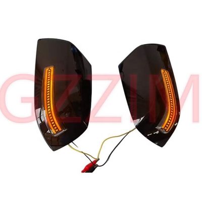 Capa do espelho retrovisor preto Para Toyota Tundra 2007-2021 Espelho lateral de luz LED