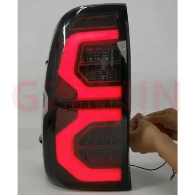 Luz de cauda LED C estilo para Hilux Revo Rocco 2016 2017 2018 2019 2020 2021 2022 2023