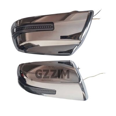 Capa do Espelho Retrovisor Preto para Toyota Tundra 2014 com Luz LED, para Upgrade e Substituição do Espelho do Carro