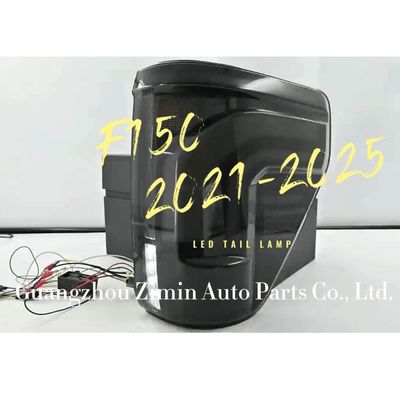 Lâmpada traseira LED modificada de reposição em plástico ABS para Ford F150 2021-2025
