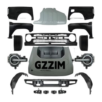 Peças de atualização do carro Kit de conversão de carroceria dianteira e traseira para Ford Ranger Modificar para Brounce