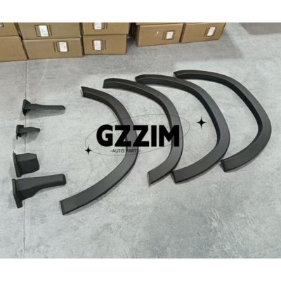 Dodge Ram 1500 2019 ABS Fender Flares Black Direct Fit