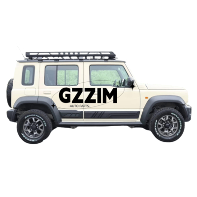 Moldura da porta de plástico ABS preto Suzuki Jimny