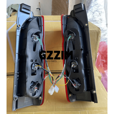 ABS Plastic Tail Light for Toyota Hiace 2005 24V Black