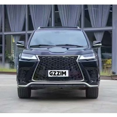 Lexus LX570 2008-2015 Para Peças de Atualização Estilo LX600 Para-choque Dianteiro e Traseiro Facelift Fender Capô Carro Lâmpada Bodykit Peças de Atualização