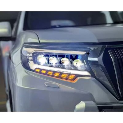Toyota Prado 2018-2023 Auto Accessories Replacement Head Lamp 4 Eyes Led Headlight Product With Excellent Fitment Guaranteed